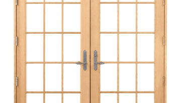 Ultimate Swinging Arch Top French Door