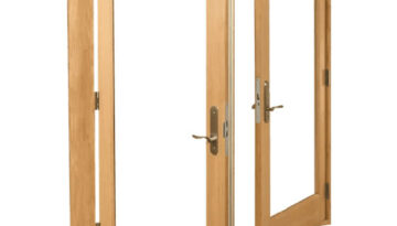 Ultimate Wood Swinging French Door